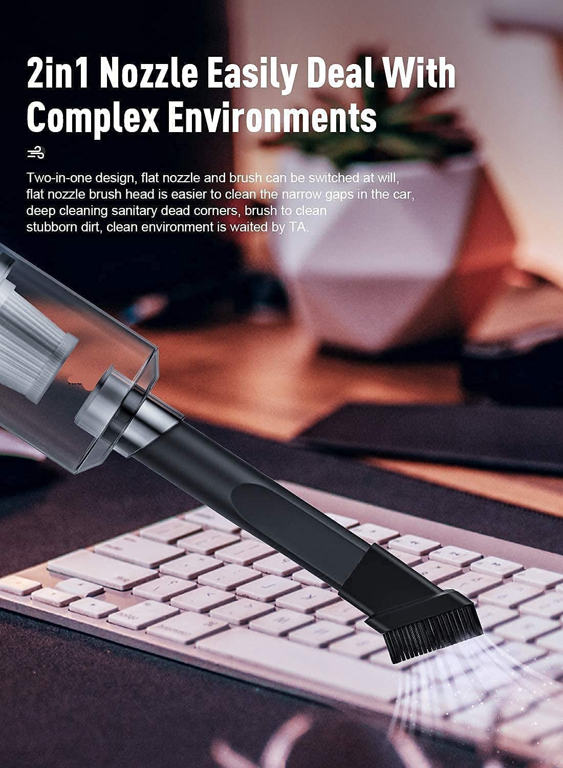 AirSweep Portable Air Duster Wireless Vacuum Cleaner (Category: Premium)