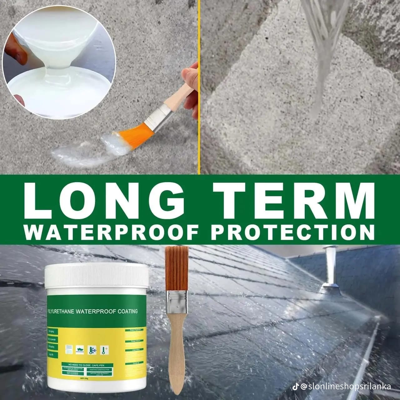 Transparent Waterproof Glue Plus Brush