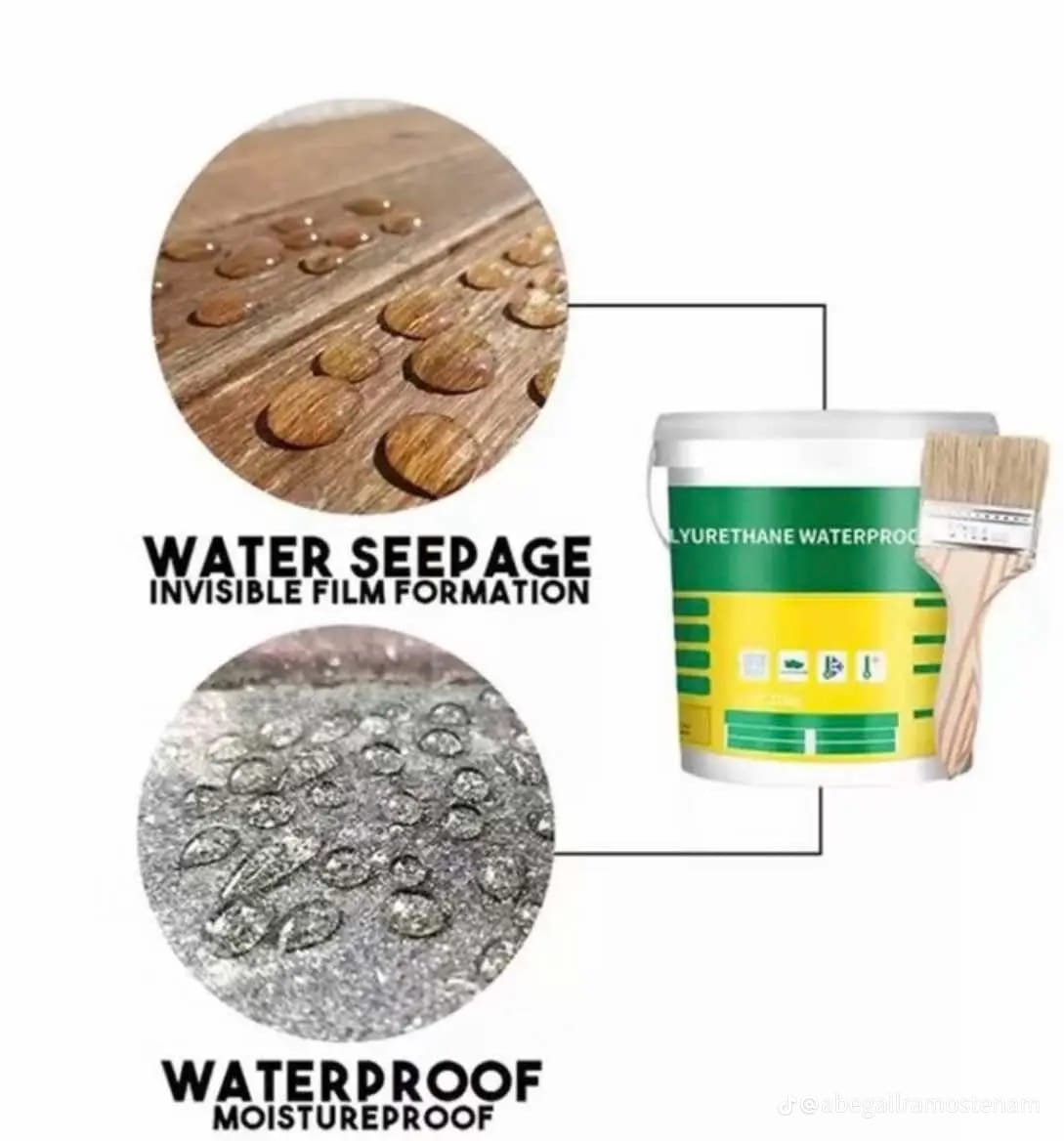 Transparent Waterproof Glue Plus Brush