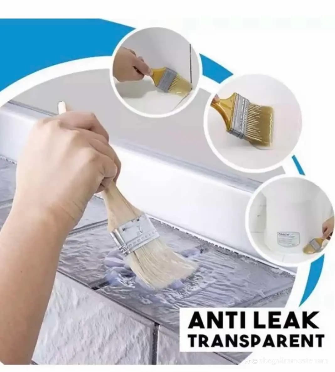 Transparent Waterproof Glue Plus Brush