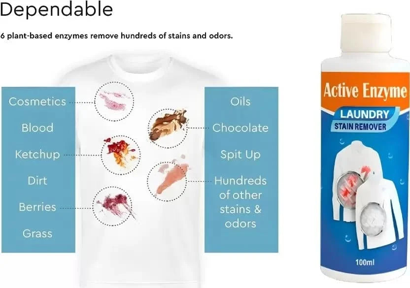Active Enzyme Laundry Stain Remover (Buy 1 Get 1)