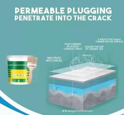 Transparent Waterproof Glue Plus Brush